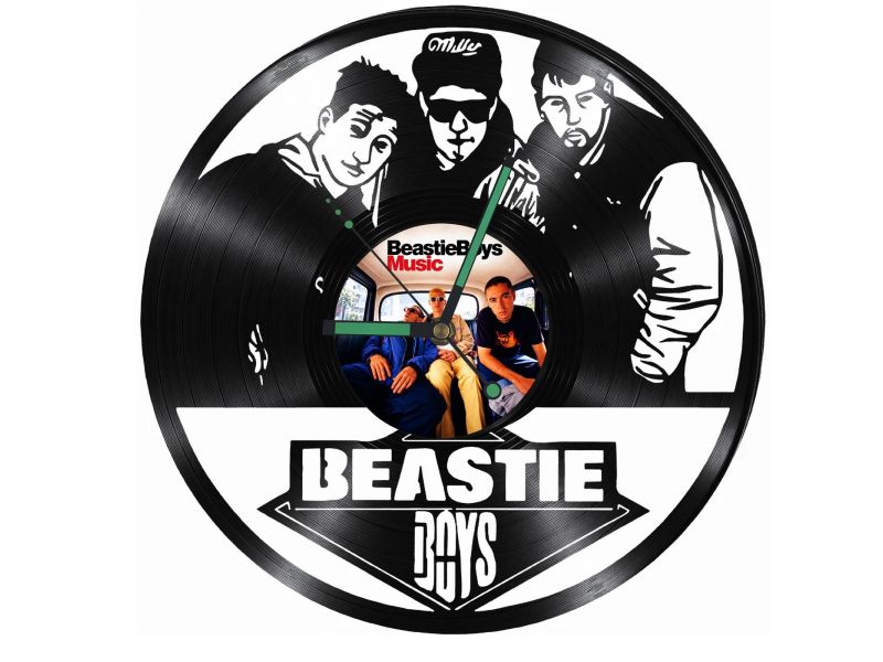 Beastie Boys Zegar Ścienny Z Płyty Winylowej Prezent Upominek Personalizacja EVEVO Z0261