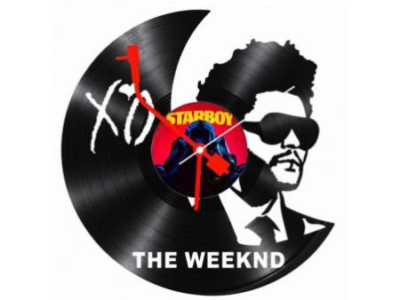 The Weeknd Zegar Ścienny Z Płyty Winylowej Prezent Upominek Personalizacja EVEVO Z0262