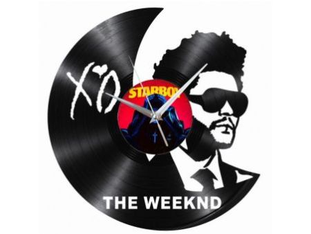The Weeknd Zegar Ścienny Z Płyty Winylowej Prezent Upominek Personalizacja EVEVO Z0262