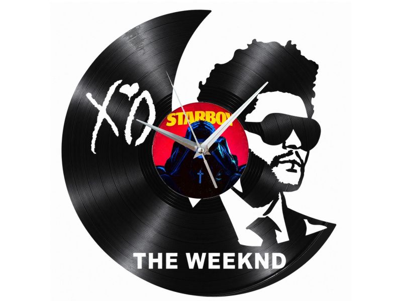 The Weeknd Zegar Ścienny Z Płyty Winylowej Prezent Upominek Personalizacja EVEVO Z0262