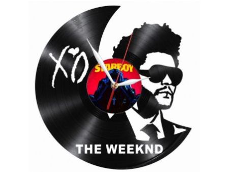 The Weeknd Zegar Ścienny Z Płyty Winylowej Prezent Upominek Personalizacja EVEVO Z0262