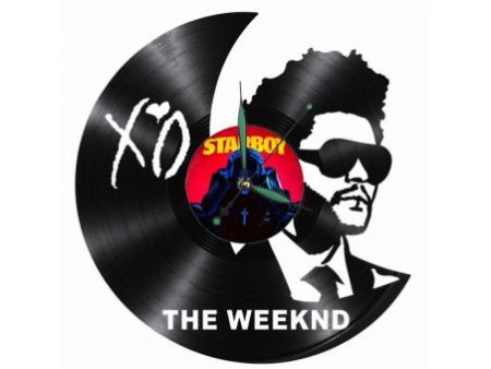 The Weeknd Zegar Ścienny Z Płyty Winylowej Prezent Upominek Personalizacja EVEVO Z0262