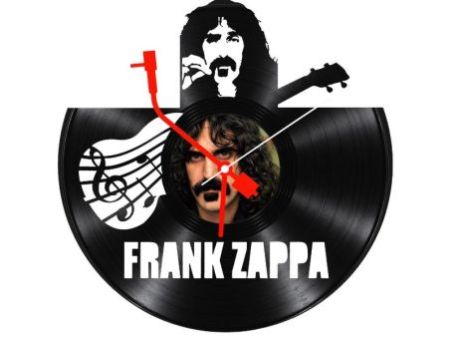 Frank Zappa Zegar Ścienny Z Płyty Winylowej Prezent Upominek Personalizacja EVEVO Z0264