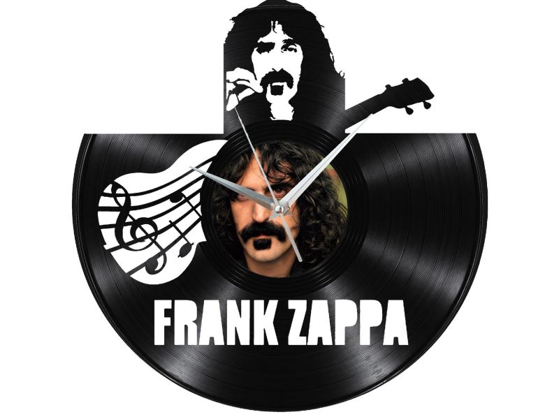 Frank Zappa Zegar Ścienny Z Płyty Winylowej Prezent Upominek Personalizacja EVEVO Z0264