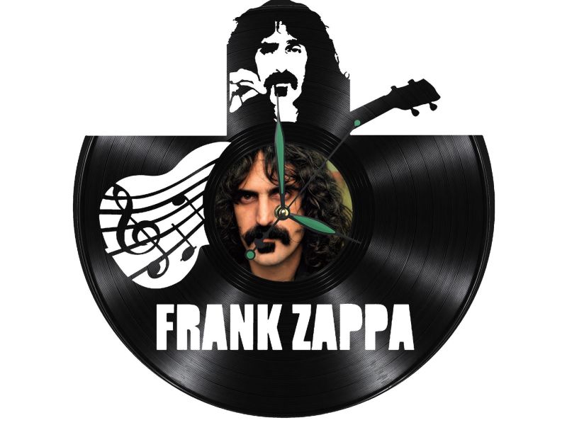 Frank Zappa Zegar Ścienny Z Płyty Winylowej Prezent Upominek Personalizacja EVEVO Z0264