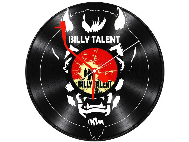 Billy Talent Zegar Ścienny Z Płyty Winylowej Prezent Upominek Personalizacja EVEVO Z0273