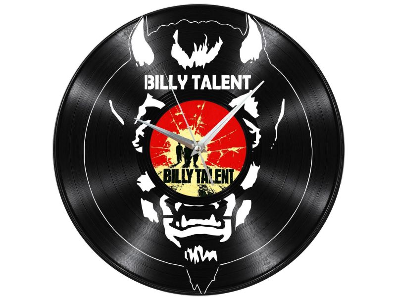 Billy Talent Zegar Ścienny Z Płyty Winylowej Prezent Upominek Personalizacja EVEVO Z0273