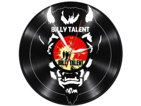 Billy Talent Zegar Ścienny Z Płyty Winylowej Prezent Upominek Personalizacja EVEVO Z0273
