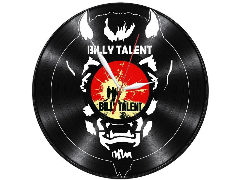 Billy Talent Zegar Ścienny Z Płyty Winylowej Prezent Upominek Personalizacja EVEVO Z0273