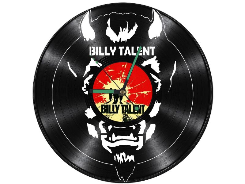 Billy Talent Zegar Ścienny Z Płyty Winylowej Prezent Upominek Personalizacja EVEVO Z0273