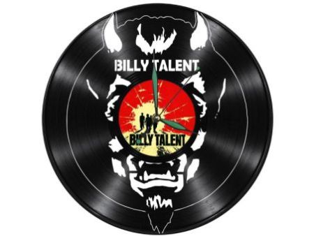 Billy Talent Zegar Ścienny Z Płyty Winylowej Prezent Upominek Personalizacja EVEVO Z0273
