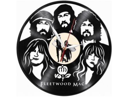 Fleetwood Mac Zegar Ścienny Z Płyty Winylowej Prezent Upominek Personalizacja EVEVO Z0274