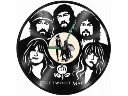 Fleetwood Mac Zegar Ścienny Z Płyty Winylowej Prezent Upominek Personalizacja EVEVO Z0274