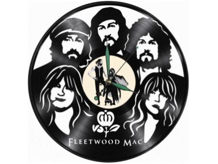 Fleetwood Mac Zegar Ścienny Z Płyty Winylowej Prezent Upominek Personalizacja EVEVO Z0274