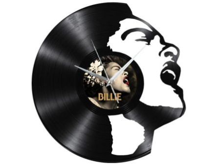 Billie Holiday Zegar Ścienny Z Płyty Winylowej Prezent Upominek Personalizacja EVEVO Z0279