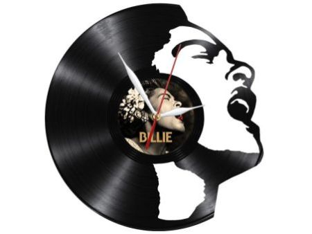 Billie Holiday Zegar Ścienny Z Płyty Winylowej Prezent Upominek Personalizacja EVEVO Z0279