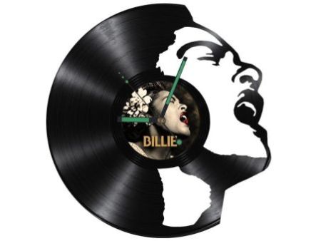 Billie Holiday Zegar Ścienny Z Płyty Winylowej Prezent Upominek Personalizacja EVEVO Z0279