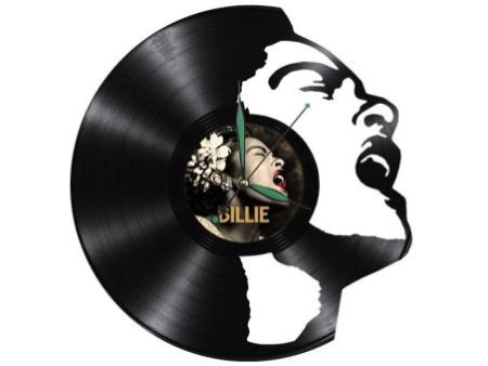 Billie Holiday Zegar Ścienny Z Płyty Winylowej Prezent Upominek Personalizacja EVEVO Z0279