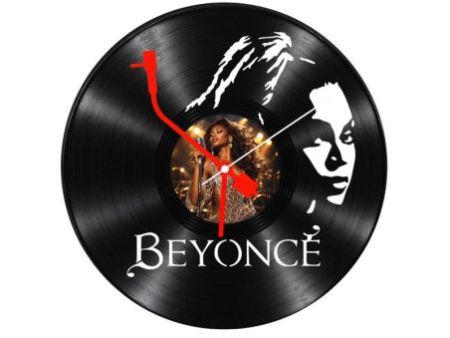 Beyonce Zegar Ścienny Z Płyty Winylowej Prezent Upominek Personalizacja EVEVO Z0281