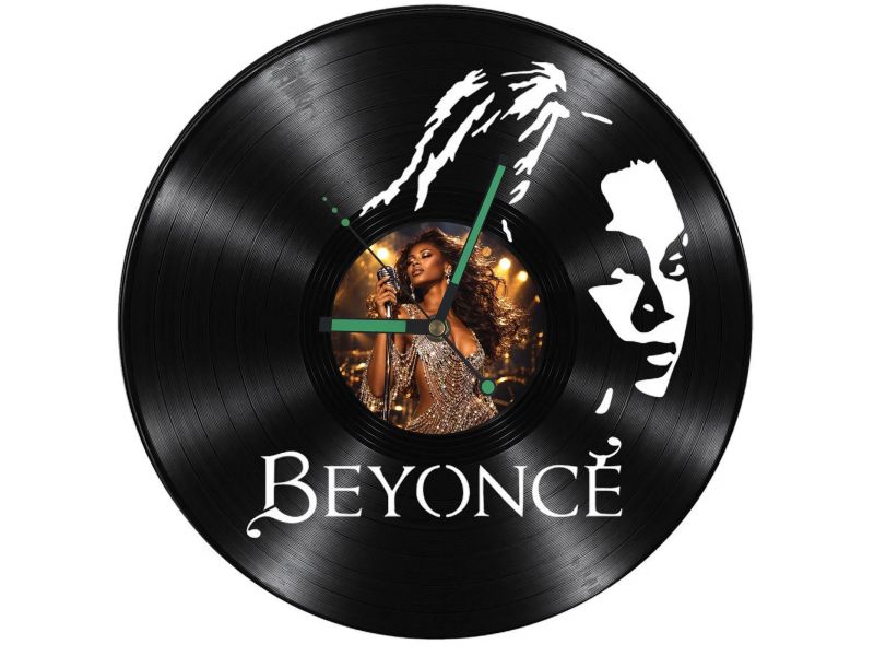 Beyonce Zegar Ścienny Z Płyty Winylowej Prezent Upominek Personalizacja EVEVO Z0281