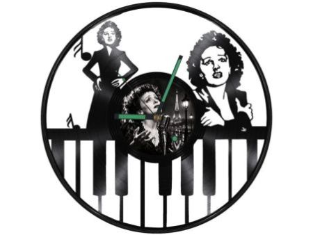 Edith Piaf Zegar Ścienny Z Płyty Winylowej Prezent Upominek Personalizacja EVEVO Z0283