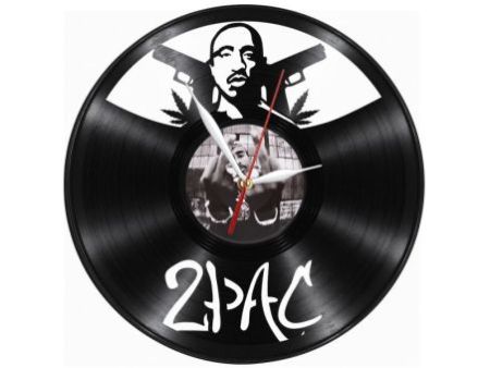 2Pac Zegar Ścienny Z Płyty Winylowej Prezent Upominek Personalizacja EVEVO Z0289