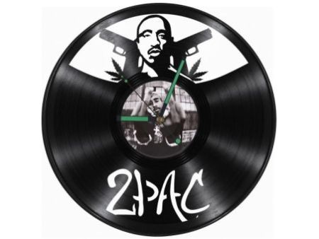 2Pac Zegar Ścienny Z Płyty Winylowej Prezent Upominek Personalizacja EVEVO Z0289