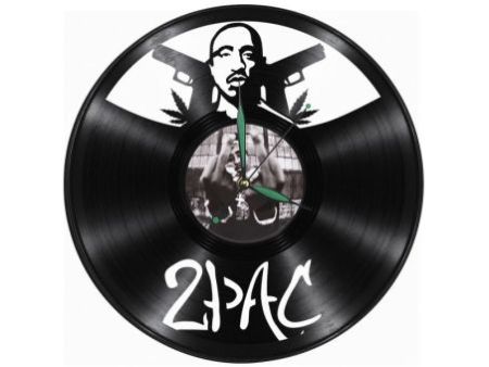 2Pac Zegar Ścienny Z Płyty Winylowej Prezent Upominek Personalizacja EVEVO Z0289