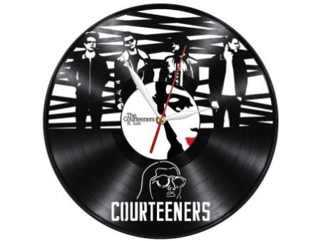 Courteeners Zegar Ścienny Z Płyty Winylowej Prezent Upominek Personalizacja EVEVO Z0290
