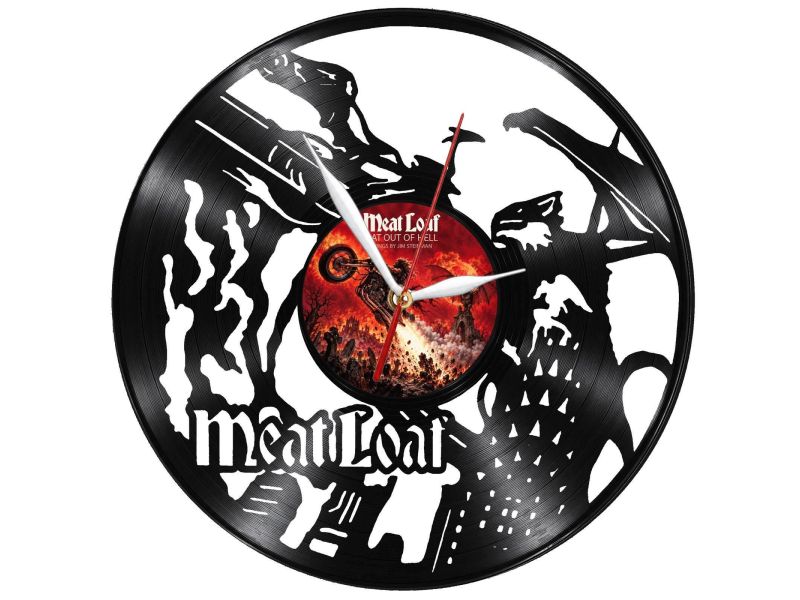 Meat Loaf Zegar Ścienny Z Płyty Winylowej Prezent Upominek Personalizacja EVEVO Z0291