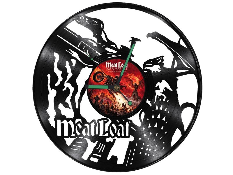 Meat Loaf Zegar Ścienny Z Płyty Winylowej Prezent Upominek Personalizacja EVEVO Z0291