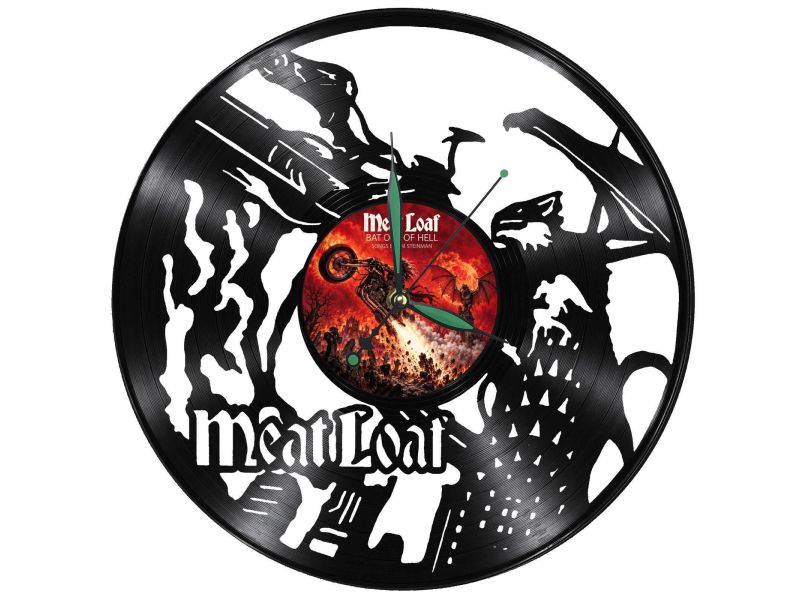 Meat Loaf Zegar Ścienny Z Płyty Winylowej Prezent Upominek Personalizacja EVEVO Z0291