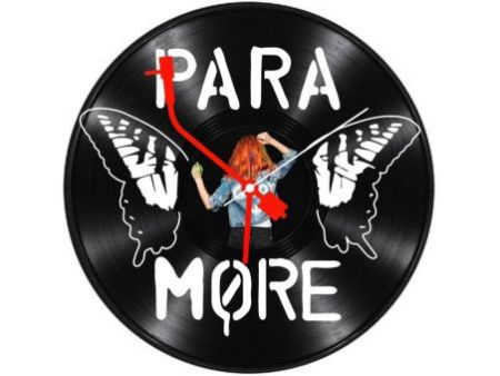 Paramore Zegar Ścienny Z Płyty Winylowej Prezent Upominek Personalizacja EVEVO Z0296