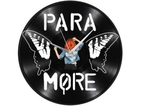 Paramore Zegar Ścienny Z Płyty Winylowej Prezent Upominek Personalizacja EVEVO Z0296