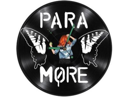Paramore Zegar Ścienny Z Płyty Winylowej Prezent Upominek Personalizacja EVEVO Z0296