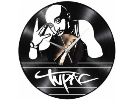 2Pac Zegar Ścienny Z Płyty Winylowej Prezent Upominek Personalizacja EVEVO Z0297