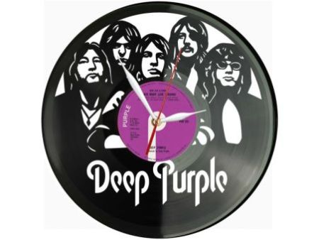 Deep Purple Zegar Ścienny Z Płyty Winylowej Prezent Upominek Personalizacja EVEVO Z0213