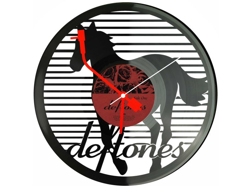 Deftones Zegar Ścienny Z Płyty Winylowej Prezent Upominek Personalizacja EVEVO Z0214