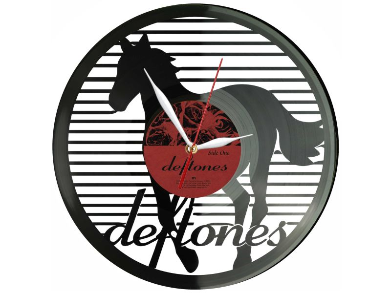 Deftones Zegar Ścienny Z Płyty Winylowej Prezent Upominek Personalizacja EVEVO Z0214