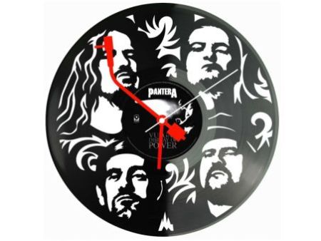 Pantera Zegar Ścienny Z Płyty Winylowej Prezent Upominek Personalizacja EVEVO Z0217