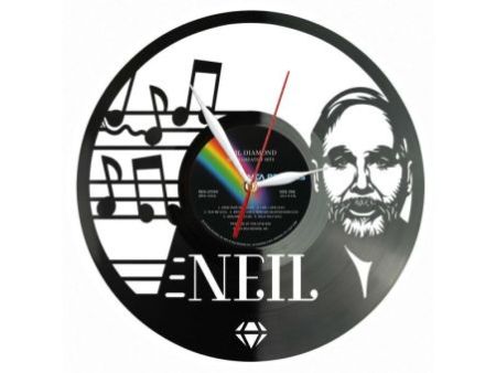 Neil Diamond Zegar Ścienny Z Płyty Winylowej Prezent Upominek Personalizacja EVEVO Z0218