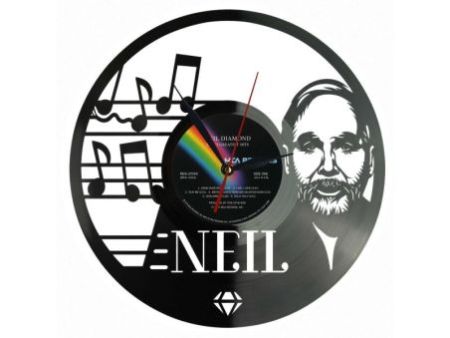 Neil Diamond Zegar Ścienny Z Płyty Winylowej Prezent Upominek Personalizacja EVEVO Z0218