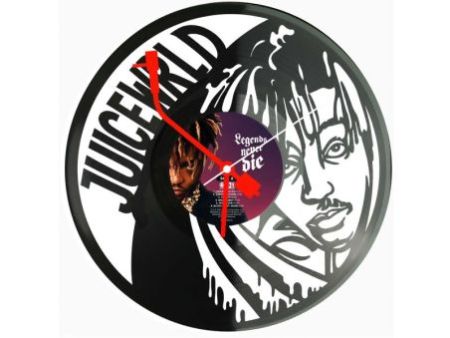 Juice WRLD Zegar Ścienny Z Płyty Winylowej Prezent Upominek Personalizacja EVEVO Z0220