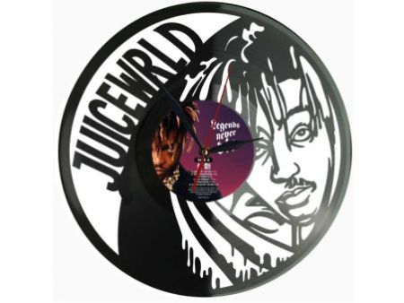 Juice WRLD Zegar Ścienny Z Płyty Winylowej Prezent Upominek Personalizacja EVEVO Z0220