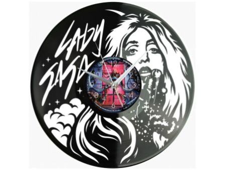 Lady Gaga Zegar Ścienny Z Płyty Winylowej Prezent Upominek Personalizacja EVEVO Z0221