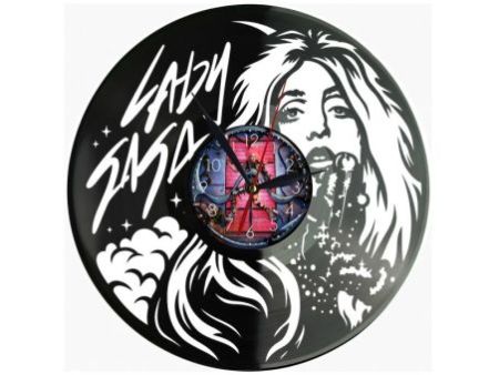 Lady Gaga Zegar Ścienny Z Płyty Winylowej Prezent Upominek Personalizacja EVEVO Z0221