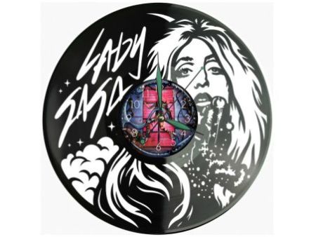 Lady Gaga Zegar Ścienny Z Płyty Winylowej Prezent Upominek Personalizacja EVEVO Z0221