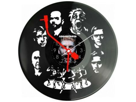 Rammstein Zegar Ścienny Z Płyty Winylowej Prezent Upominek Personalizacja EVEVO Z0222