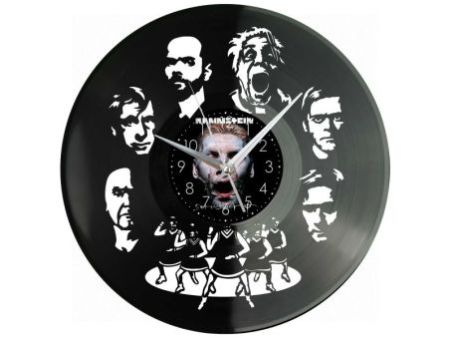 Rammstein Zegar Ścienny Z Płyty Winylowej Prezent Upominek Personalizacja EVEVO Z0222