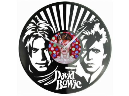 David Bowie Zegar Ścienny Z Płyty Winylowej Prezent Upominek Personalizacja EVEVO Z0223